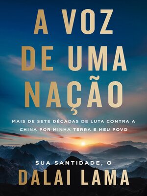 cover image of A voz de uma nação